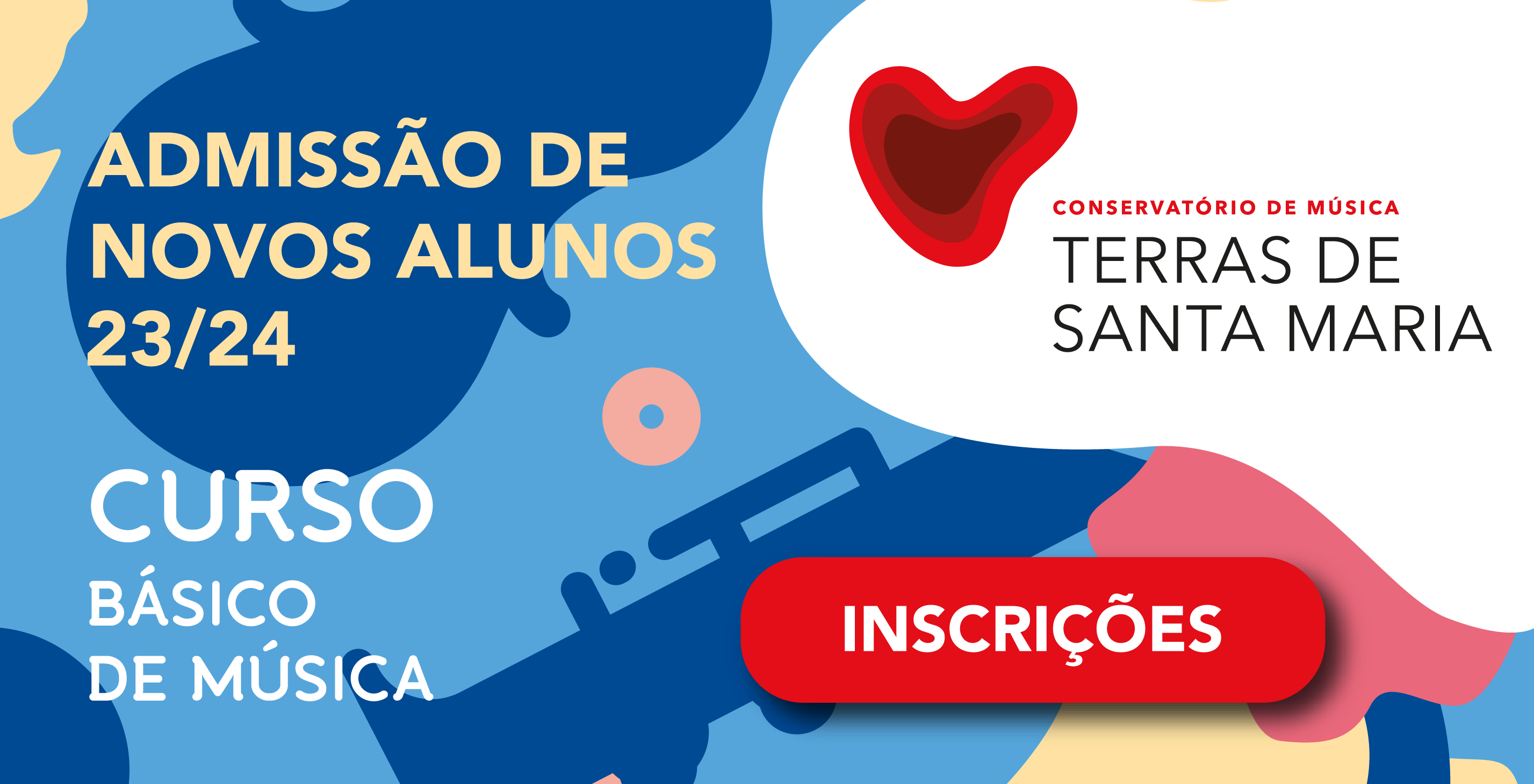 Inscrições Conservatório de Música!