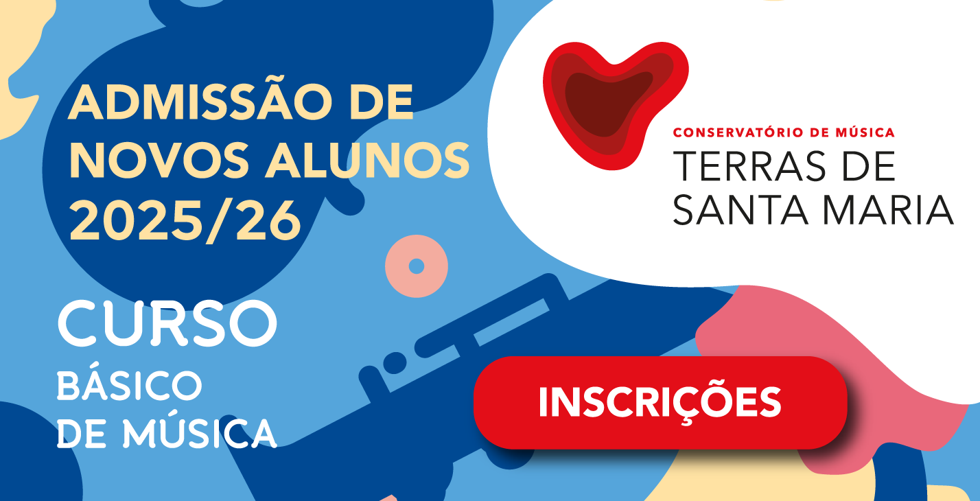 Inscrições Conservatório de Música!
